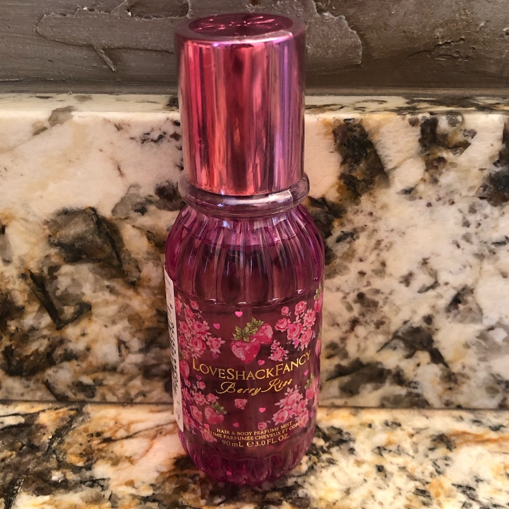 Berry Kiss 90ml LoveShackFancy Mini Hair & Body Mist With Marshmallow